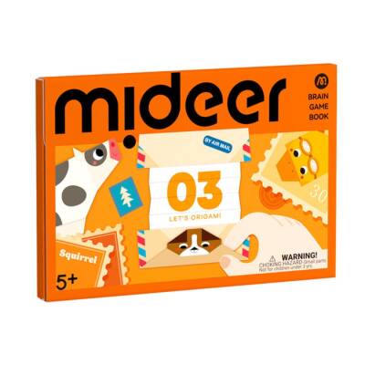 Mideer Zeka Oyunu Kitabı: Origami Etkinlikleri 3. Seviye Md3365 - 1