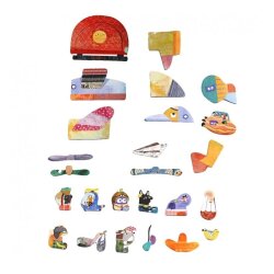 Mieredu Manyetik Puzzle Kutusu - Hava Taşıtları - 6