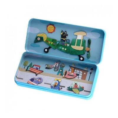 Mieredu Manyetik Puzzle Kutusu - Hava Taşıtları - 5