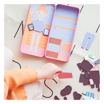 Mieredu Manyetik Puzzle Kutusu - Sağlık Çalışanı - 2