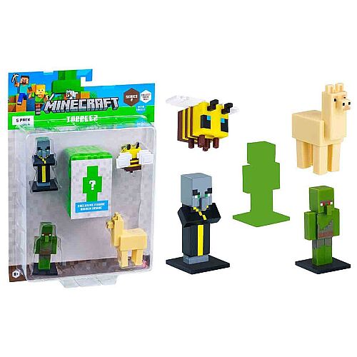 Minecraft 3D Toppeez 5'li Figür Seti Seri-2 - 4
