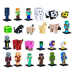 Minecraft 3D Toppeez Sürpriz Paket Seri-2 24'lü Display - 3