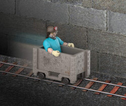 Minecraft Movie Steve Minecart Jgp20 - 3