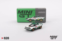 Mini Gt 1/64 Lancia Stratos Hf 1975 Rally Sanremo Winner Mgt00628-L - Mini GT