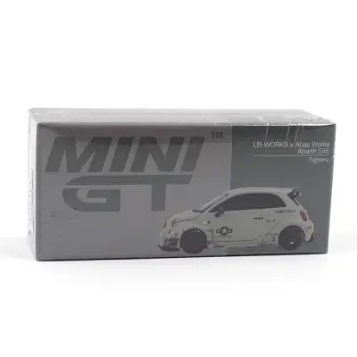 Mini GT 1/64 Abarth 595 LB-WORKS x Abas Works Fighters - 4