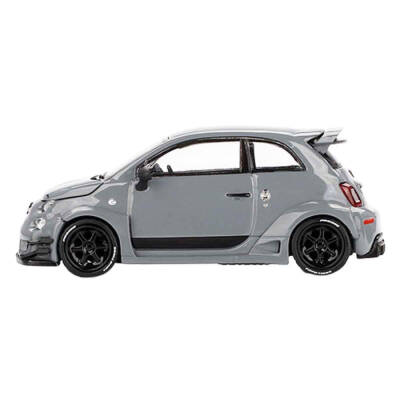 Mini GT 1/64 Abarth 595 LB-WORKS x Abas Works Grey - 4