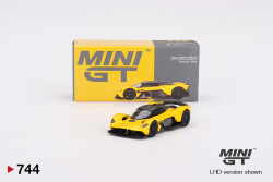 Mini Gt 1/64 Aston Martın Valkyrıe Sunburst Yellow Mgt00744 - 2