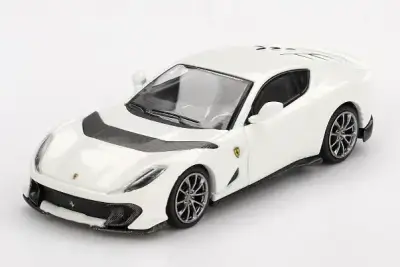 Mini GT 1/64 BBR Ferrari 812 Competizione Bianco Avus - 1