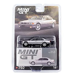 Mini Gt 1/64 Bmw 750 IL Aspen Silver Metallic Mgt00792-Bl - 3