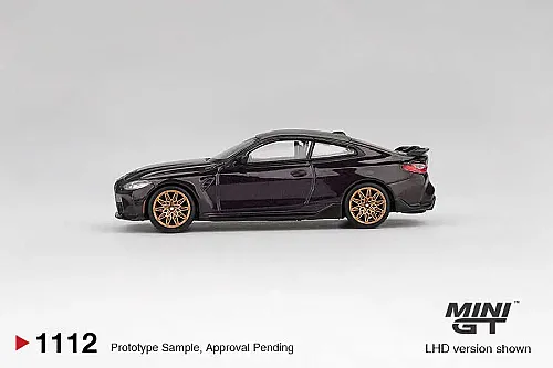 Mini Gt: 1/64 Bmw M4 M-Performance (G82) Daytona Violet - Blister Paket Mgt01112-Bl - 3