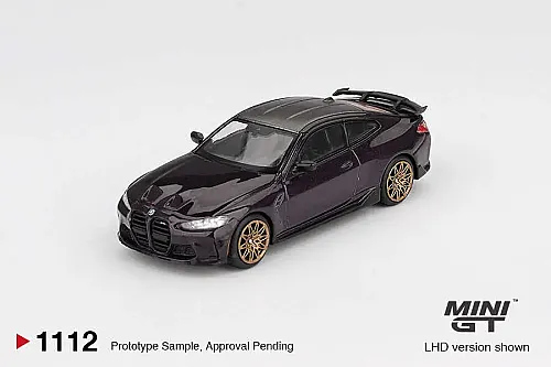 Mini Gt: 1/64 Bmw M4 M-Performance (G82) Daytona Violet - Blister Paket Mgt01112-Bl - 2
