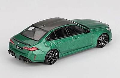 Mini Gt: 1/64 Bmw M5 (G90) Isle Of Man Green Metallic Mgt01086 - 2