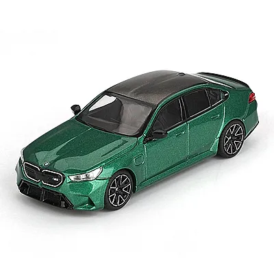 Mini Gt 1/64 Bmw M5 Isle Of Man Green Metallic Mgt01086-Bl - 1