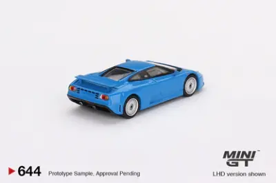 Mini Gt 1/64 Bugatti Eb110 Gt Blu Mgt00644-L - 3