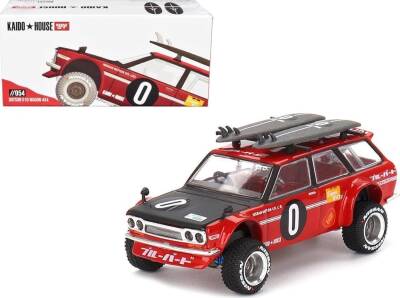 Mini Gt 1/64 Datsun Kaıdo 510 Wagon Gt Surf Safarı Rs V2 Khmg054 - 1