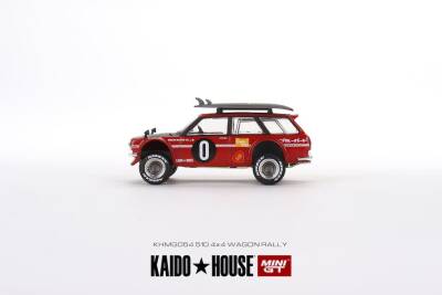 Mini Gt 1/64 Datsun Kaıdo 510 Wagon Gt Surf Safarı Rs V2 Khmg054 - 2