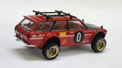 Mini Gt 1/64 Datsun Kaıdo 510 Wagon Gt Surf Safarı Rs V2 Khmg054 - 3