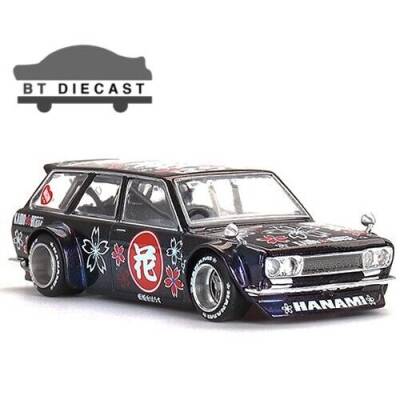 Mini Gt 1/64 Datsun Kaıdo 510 Wagon Hanamı V3 Khmg114 - 1