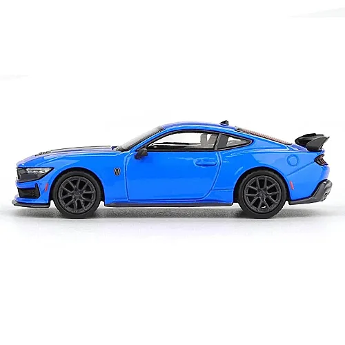 Mini Gt 1/64 Ford Mustang Dark Horse 2024 Grabber Blue+Mgt01141 - 2