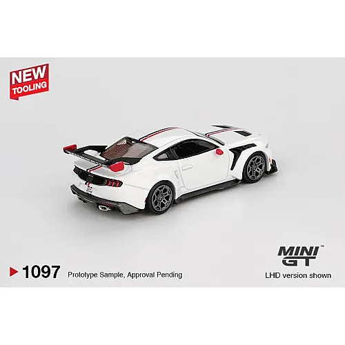 Mini Gt: 1/64 Ford Mustang Gtd Spirit Of America - Blister Paket Mgt01097-Bl - 4