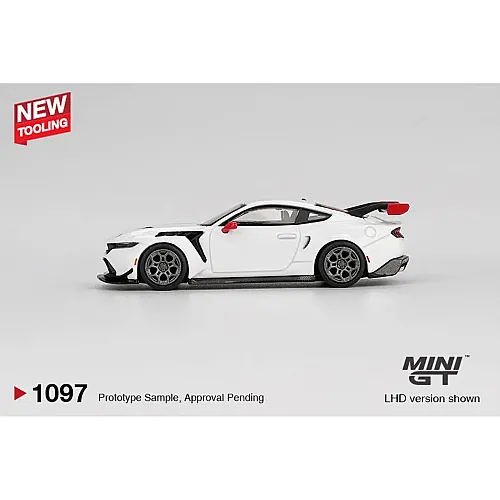 Mini Gt: 1/64 Ford Mustang Gtd Spirit Of America - Blister Paket Mgt01097-Bl - 3
