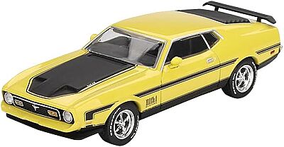 Mini Gt 1/64 Ford Mustang Mach1 Grabber Yellow Mgt01139-Bl - 1