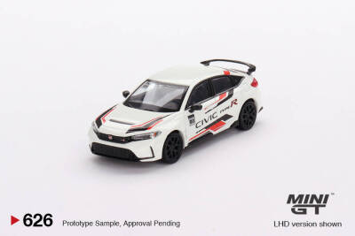 Mini Gt 1/64 Honda Civic Type R 2023 Honda Thanks Day Mgt00626-L - 1