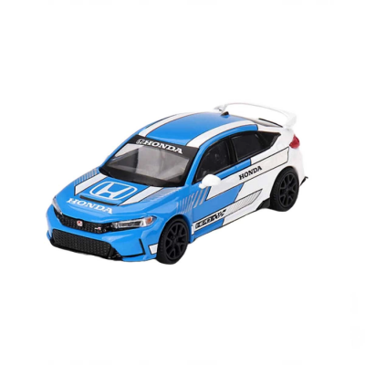 Mini Gt 1/64 Honda Cıvıc Type R #3 2023 Pace Car Blue Mgt00753 - 1