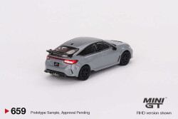 Mini Gt 1/64 Honda Civic Type R Sonic Gray Pearl Mgt00659-L - 2