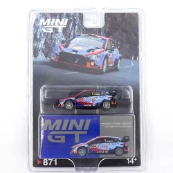 Mini Gt 1/64 Hyundai İ20 N Rally1 Hybrid 2024 Rallye Monte-Carlo Winner - 2