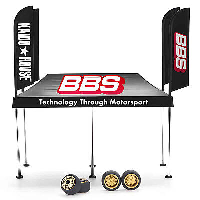 Mini Gt 1/64 Kaido House Bbs Tent V1Servis Çadırı Seti Khmg199 - 2