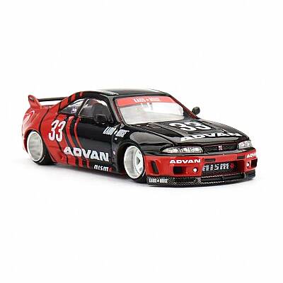 Mini GT 1/64 Kaido House Nissan Skyline GT-R (R33) Kaido Works ADVAN - 1