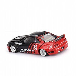 Mini GT 1/64 Kaido House Nissan Skyline GT-R (R33) Kaido Works ADVAN - 2