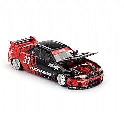 Mini GT 1/64 Kaido House Nissan Skyline GT-R (R33) Kaido Works ADVAN - 3