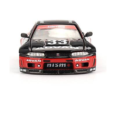 Mini GT 1/64 Kaido House Nissan Skyline GT-R (R33) Kaido Works ADVAN - 4