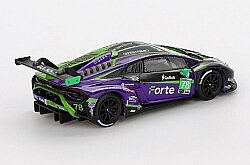 Mini Gt: 1/64 Lamborghini Huracán Gt3 Evo2 #78 Forte Racing 2024 Imsa Daytona 24 Hrs Mgt01062 - 2
