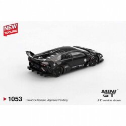 Mini GT 1/64 Lamborghini LB-Silhouette WORKS MURCIELAGO GT Evo Black - 3