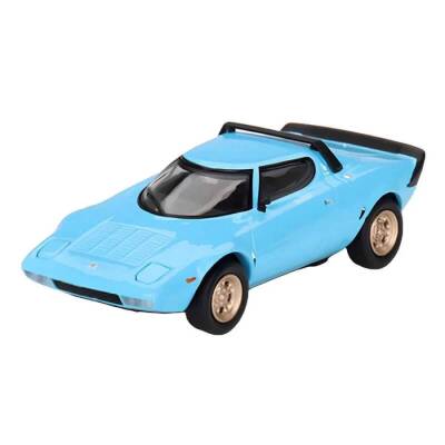 Mini Gt 1/64 Lancia Stratos HF Stradale Azzuro Chiaro Diecast Model Araba Mgt00624 - 2