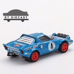 Mini Gt 1/64 Lancia Stratos Hf#4 1979 Rally Montecarlo Win Mgt00504-L - 3