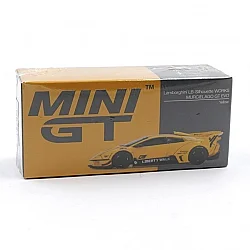 Mini Gt 1/64 Lb-Silhouette Works Murcielago Gt Evo Yellow - 2
