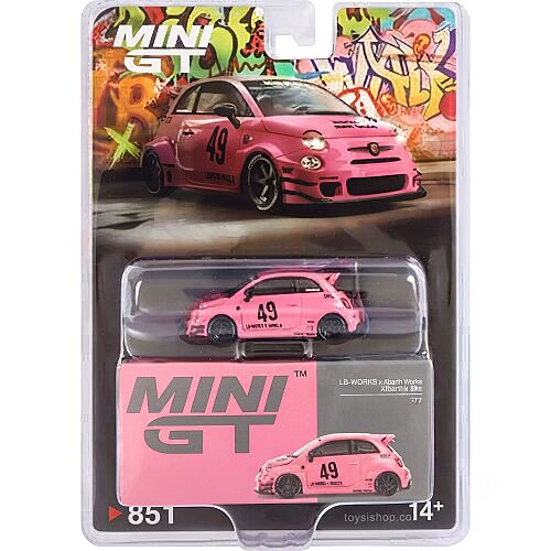 Mini Gt 1/64 Lb Works Abas Works Mini 851 Bl - 1