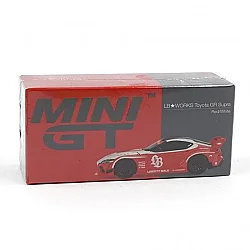 Mini 1/64 LB-WORKS Toyota GR Supra Red/White Mgt01103 - 2