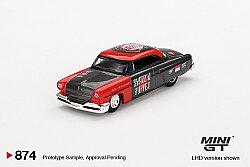 Mini Gt 1/64 Lincoin Capri Hot Rod 1954 - 874Cy - 1