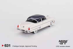 Mini Gt 1/64 Lincoln Capri 1954 Arctic White/Atlantic Blue Mgt00631 - 2