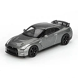 Mini Gt 1/64 Nissan Gt-R 2013 Dark Metal Gray(Nismo R35 Crs Version) - Mini GT