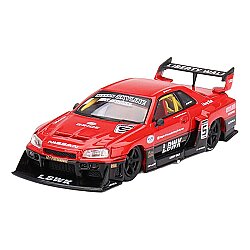 Mini Gt 1/64 Nissan Lb Er34 - 843Bl - 2