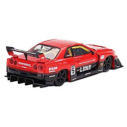 Mini Gt 1/64 Nissan Lb Er34 - 843Bl - 3