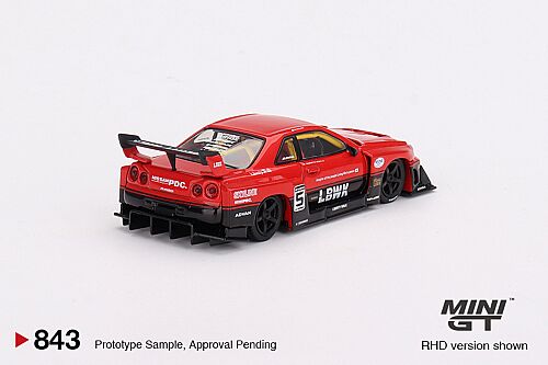 Mini Gt 1/64 Nissan Lb Er34 - 843Cy - 3