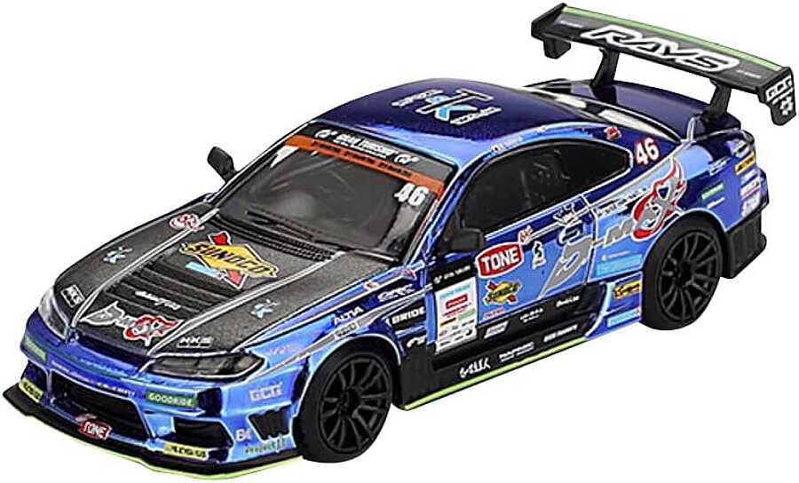 Mini Gt: 1/64 Nissan Silvia D-Max #46 Mgt00857-Bl