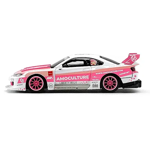 Mini Gt 1/64 Nissan Silvia (S15) Lb-Super Silhouette Amoculture+Mgt01239 - 2